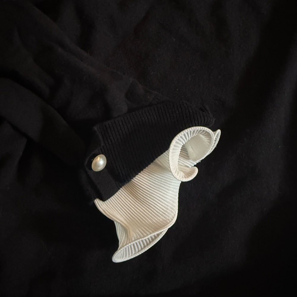 CeCe Ruffle Neck Sweater - Picture 4 of 4